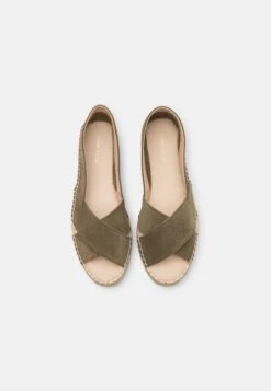 Anna Field Leather - Ballerines À Bout Ouvert - Khaki -Magasins Sélectionnés De Mode Pour Femmes 288265a0cd1f439e8687e5d9e99dacfb scaled