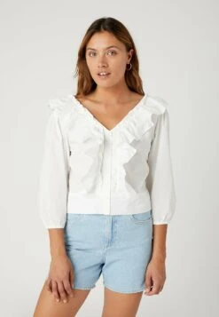 Wrangler Western Frill - Blouse - Worn White