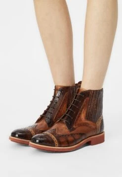 MELVIN & HAMILTON Amelie 17 - Bottines À Lacets - Brown