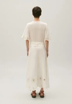 CLAUDIE PIERLOT Radeau - Robe Longue - Ecru -Magasins Sélectionnés De Mode Pour Femmes 769117739f79425ca6425e7ec9826698 scaled