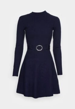 Anna Field Crew Ausschnitt Mini Strickkleid Mit Gürtel - Robe Pull - Dark Blue -Magasins Sélectionnés De Mode Pour Femmes 8531c6d8030846db913342406954022d scaled