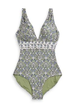 Next Tan Spot Plunge - Maillot De Bain - Green Woodblock -Magasins Sélectionnés De Mode Pour Femmes 9636db04a1bc47828d8f43c64879bd7a scaled