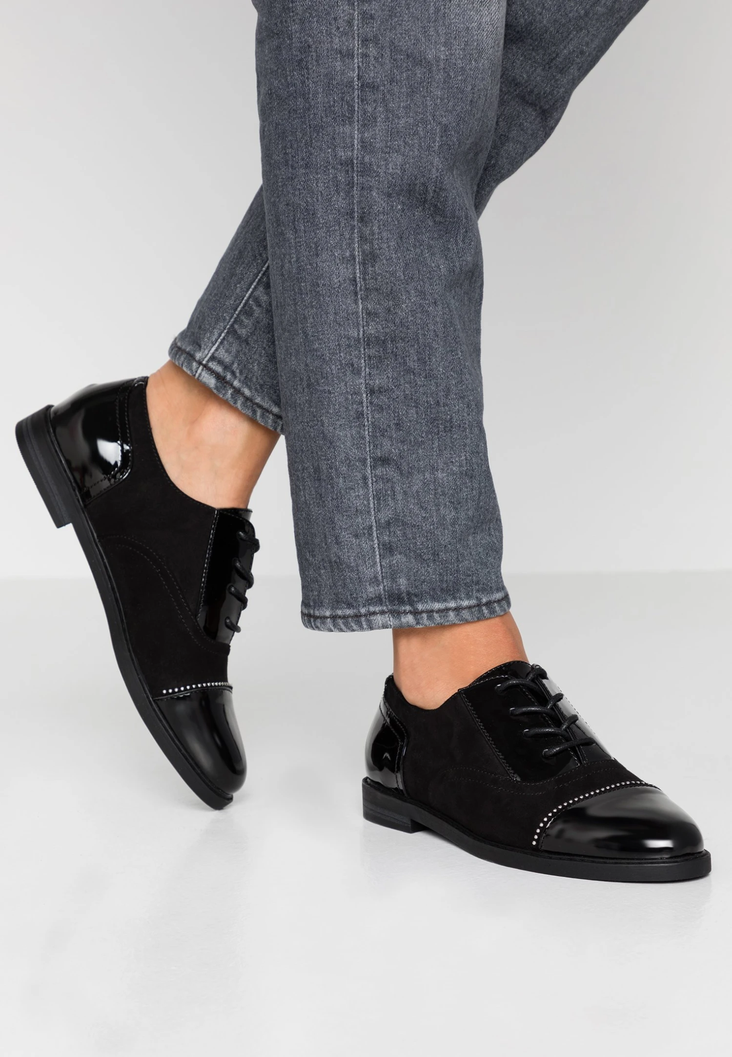 Anna Field Derbies - Black 1 Anna Field Derbies - Black