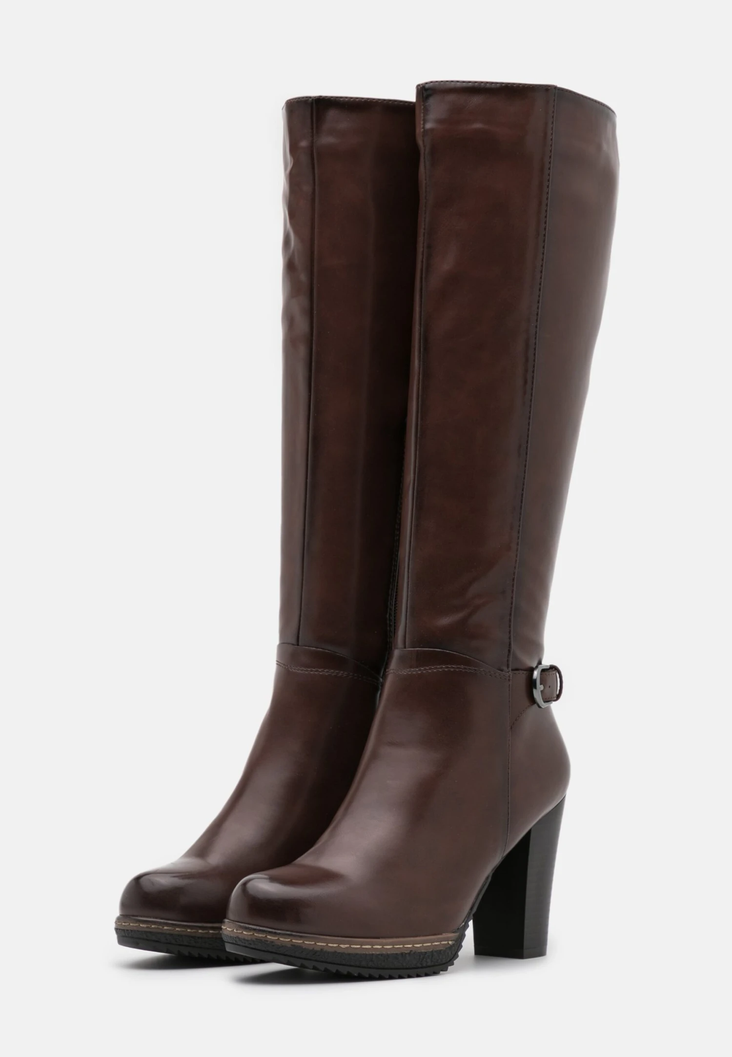 Anna Field Bottes À Talons Hauts - Dark Brown 3 Anna Field Bottes À Talons Hauts - Dark Brown – Image 3