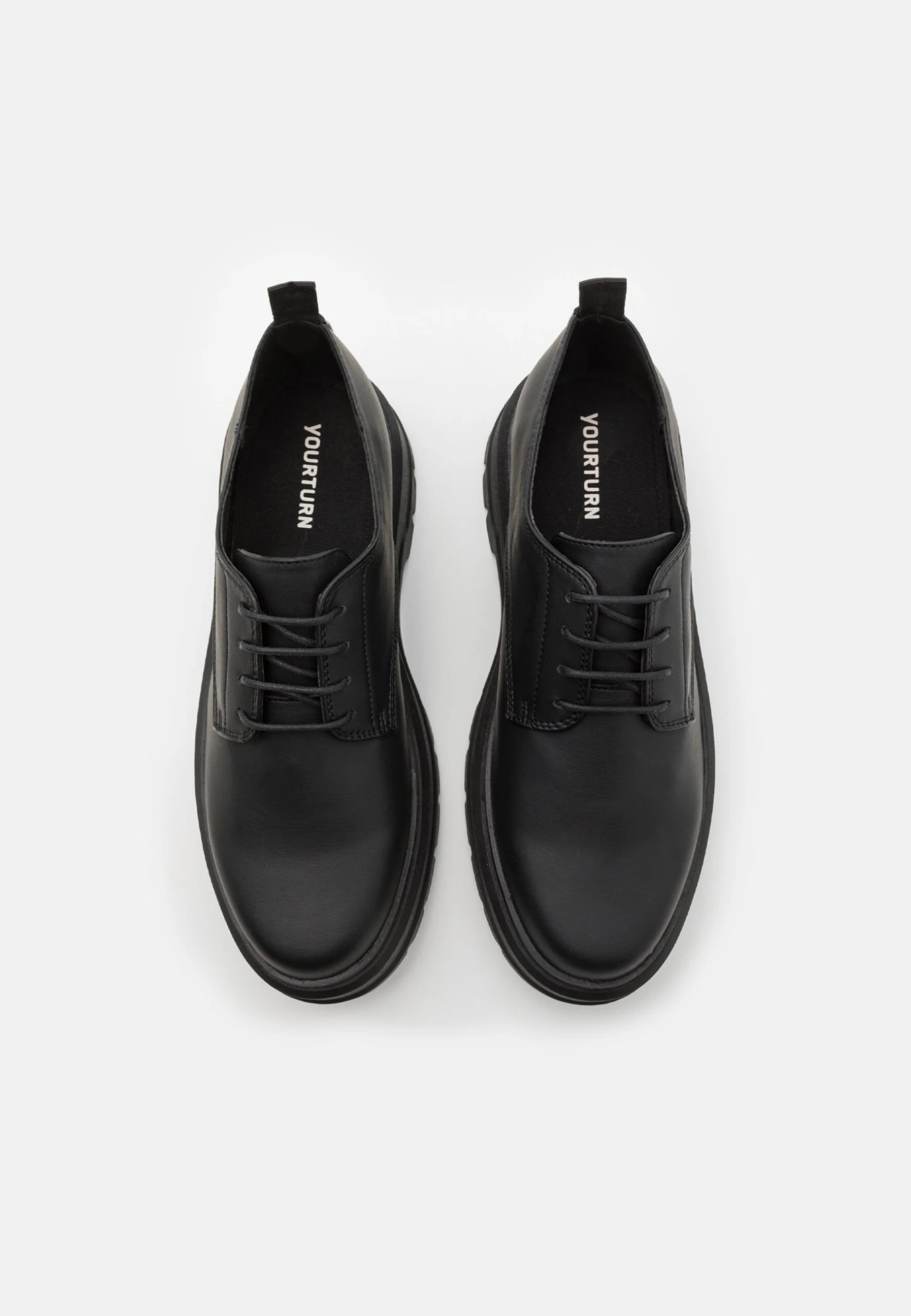 YOURTURN Unisex - Derbies - Black 4 YOURTURN Unisex - Derbies - Black – Image 4