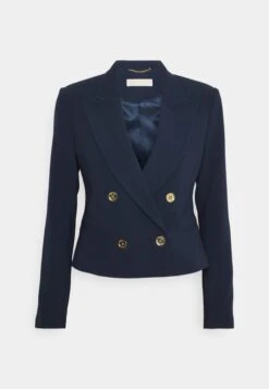 MICHAEL Michael Kors Fitted Db Crop Blazer - Blazer - Midnightblue -Magasins Sélectionnés De Mode Pour Femmes ae919796130d459b954aa2f42bb2215d scaled