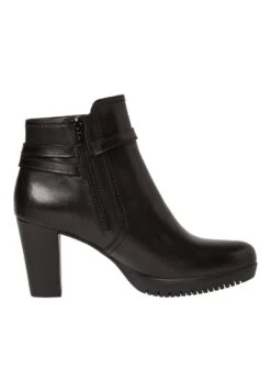 Tamaris Boots À Talons - Black Leather -Magasins Sélectionnés De Mode Pour Femmes b0d032d8a2744dc0bd55357489081666