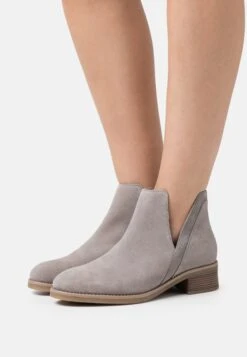 Anna Field Leather - Boots À Talons - Grey