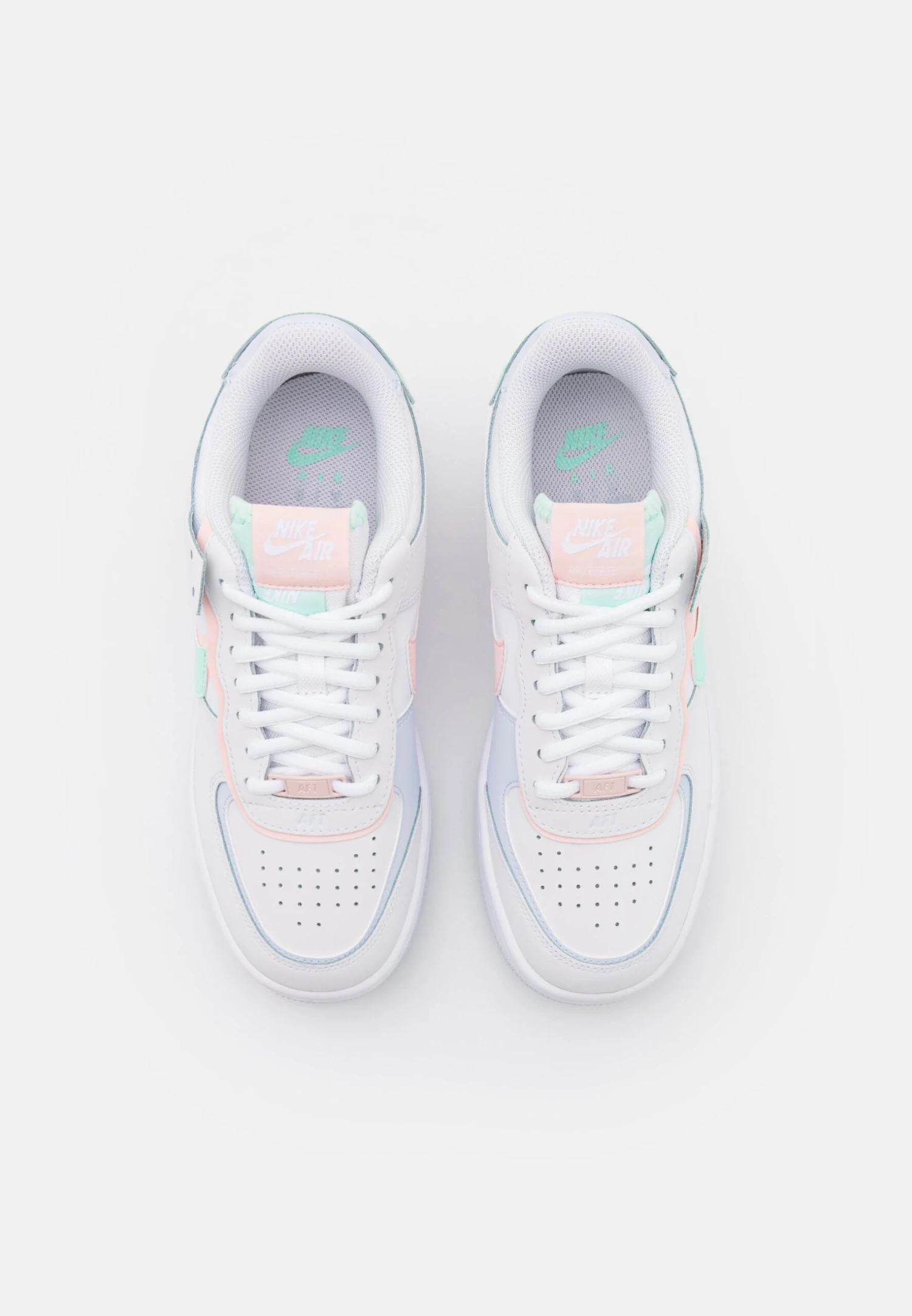 Nike Sportswear W Af1 Shadow - Baskets Basses - White/Atmosphere/Mint Foam/Football Grey/White 5 Nike Sportswear W Af1 Shadow - Baskets Basses - White/Atmosphere/Mint Foam/Football Grey/White – Image 5