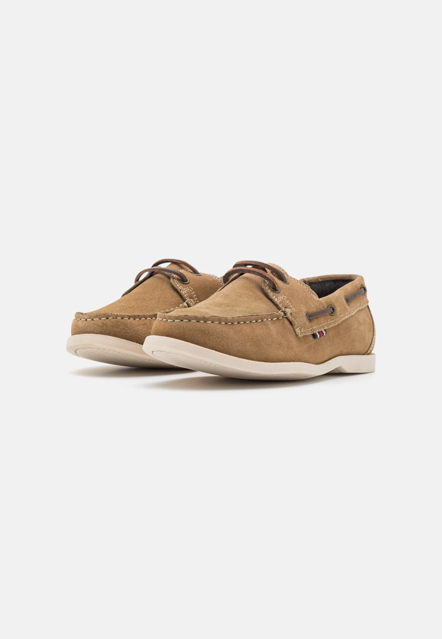 Pier One Leather Unisex - Chaussures Bateau - Beige 2 Pier One Leather Unisex - Chaussures Bateau - Beige – Image 2