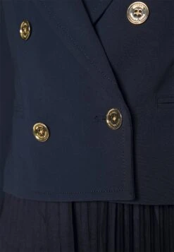 MICHAEL Michael Kors Fitted Db Crop Blazer - Blazer - Midnightblue -Magasins Sélectionnés De Mode Pour Femmes cae72499e11547409a30fb08be6a89ba scaled