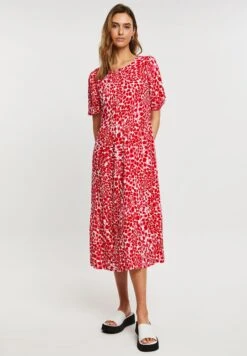 Threadbare Thb Snow Tierred - Robe De Jour - Pink
