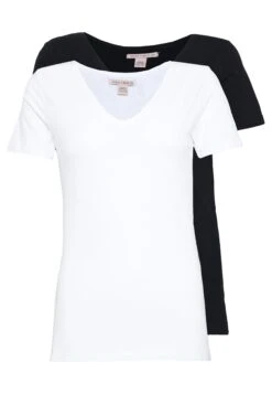 2 Pack - T-Shirt Basique - Black/White