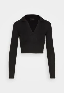 Even&Odd Long Sleeve Collar - T-Shirt À Manches Longues - Black -Magasins Sélectionnés De Mode Pour Femmes f2ef800e16fd4d8e89c6276c0fe3f023 scaled